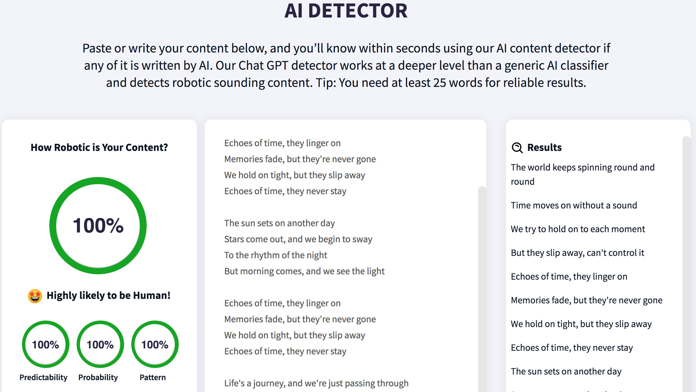 AI Detector 3